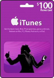 $100 iTunes Gift Code