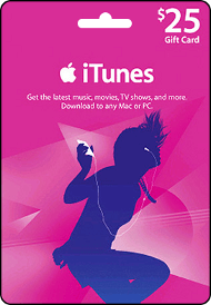 $25 iTunes Gift Code